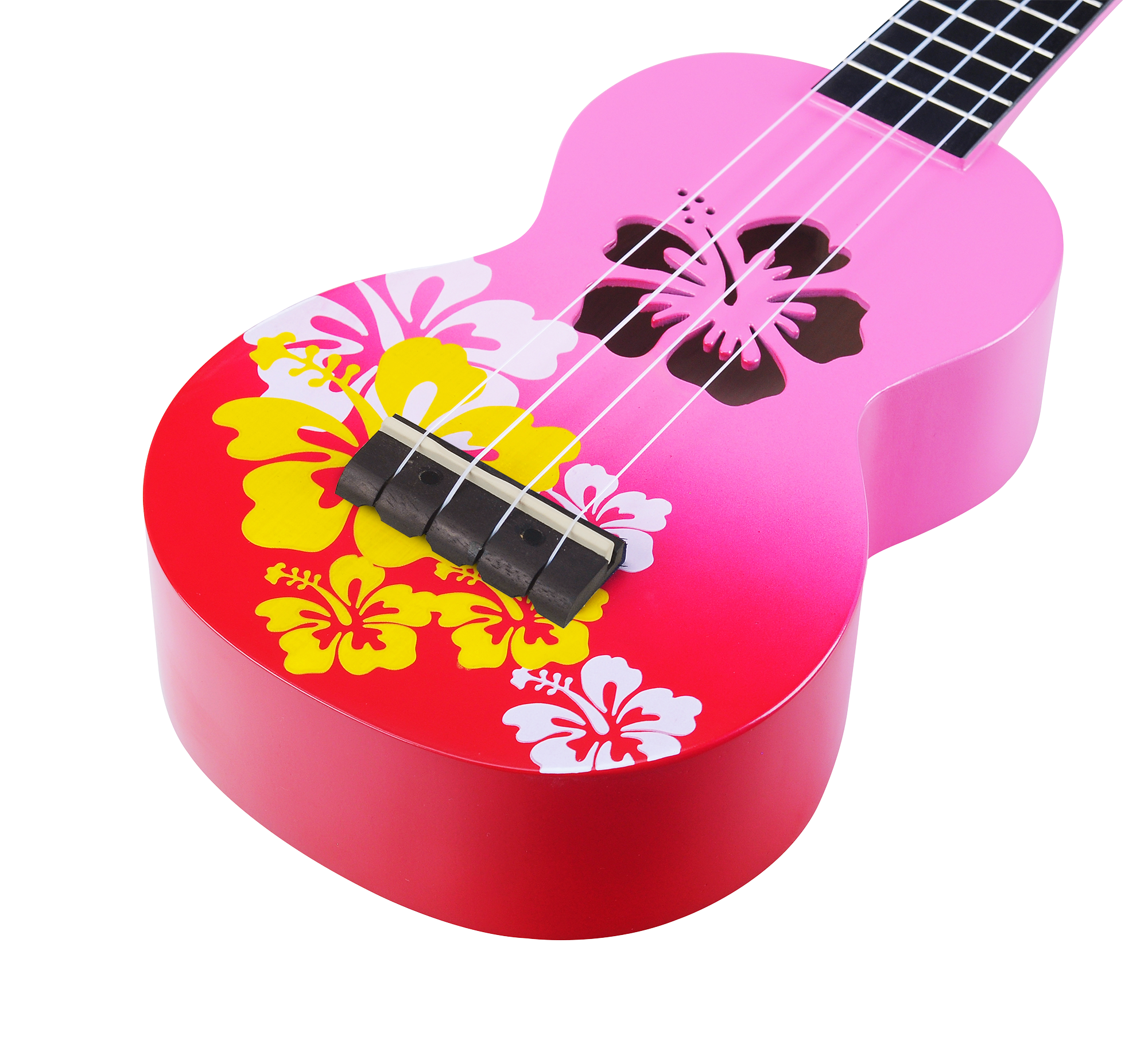Mahalo | MD1HBrdb | Hibiscus | Soprano Ukulele Mahalo | MD1HBrdb | Hibiscus | Soprano Ukulele